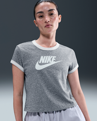 NIKE - NIKE  リンガーTシャツ　ドライフィット NIKE - ナイキ リンガー Tシャツ 半袖 ビッグロゴ プリント